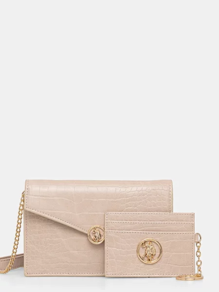 U.S. Polo Assn. kopertówka Box Bag różowy