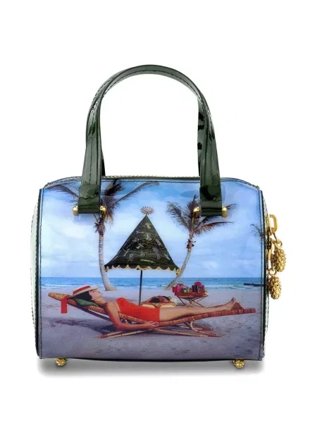 Geantă shopper Tyler Ellis verde