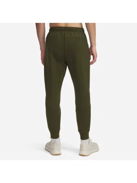 Spodnie Under Armour Ua Unstoppable Flc Jgr Eu Dorośli zielone