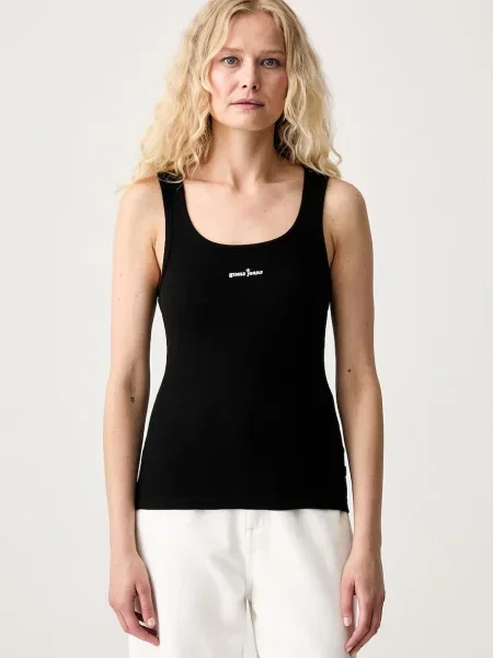 Top Guess Jeans černý