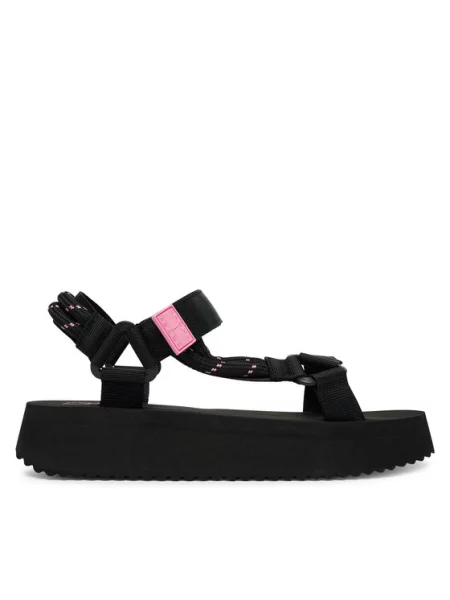Tommy Jeans Σανδάλια Tjw Eva Rope Sandal μαύρο