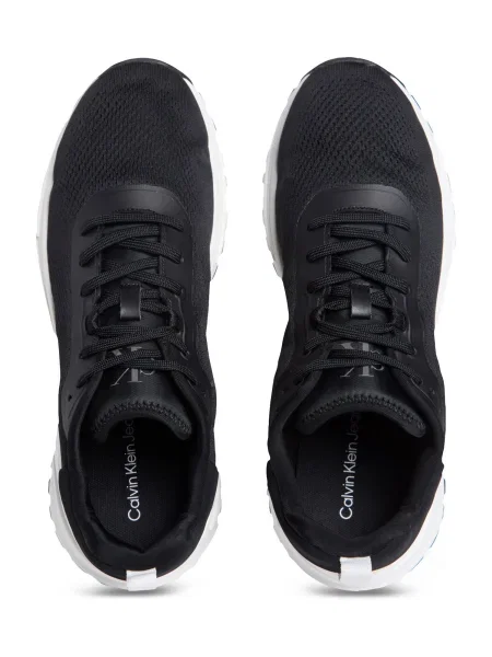 Calvin Klein Jeans Sneakers Hike Runner Tech Knit negru