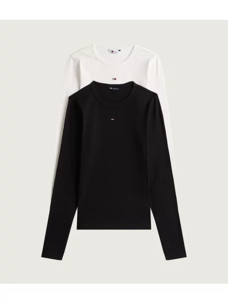 Tommy Jeans Bluză negru