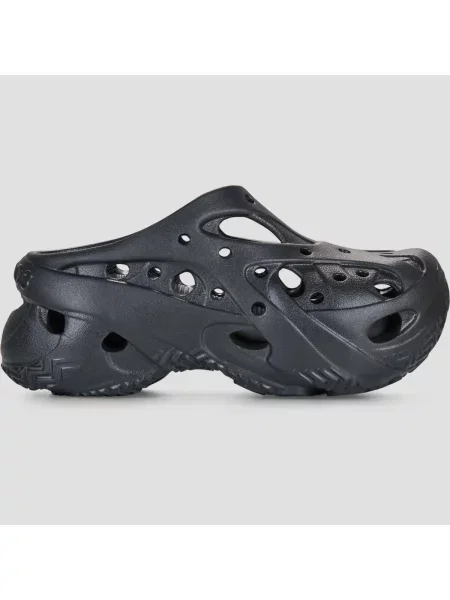 Crocs papuci Caged W Clog negru