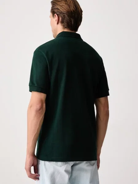 Tricou polo Lacoste verde