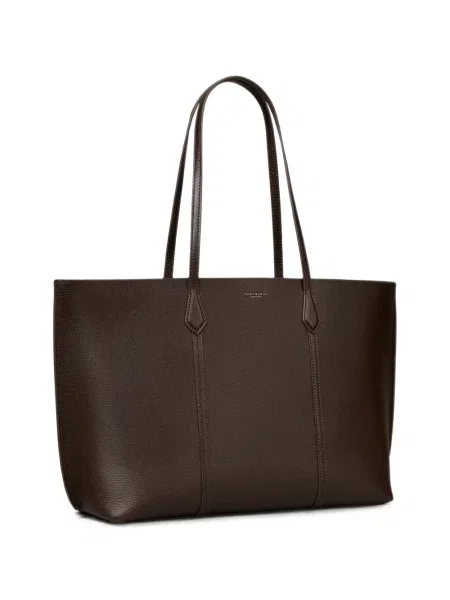 Geantă shopper Tory Burch din piele maro