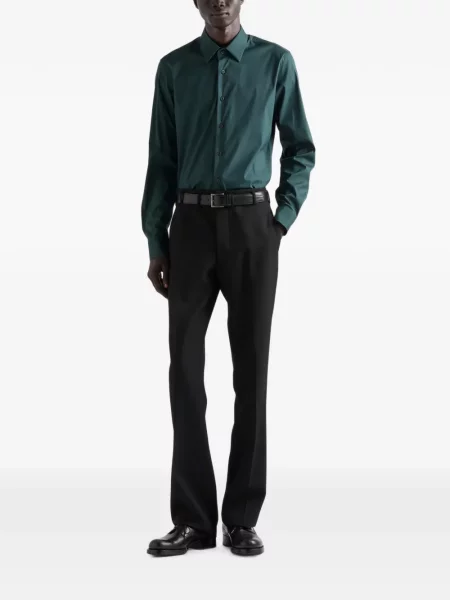 Cămașă Prada stretch verde
