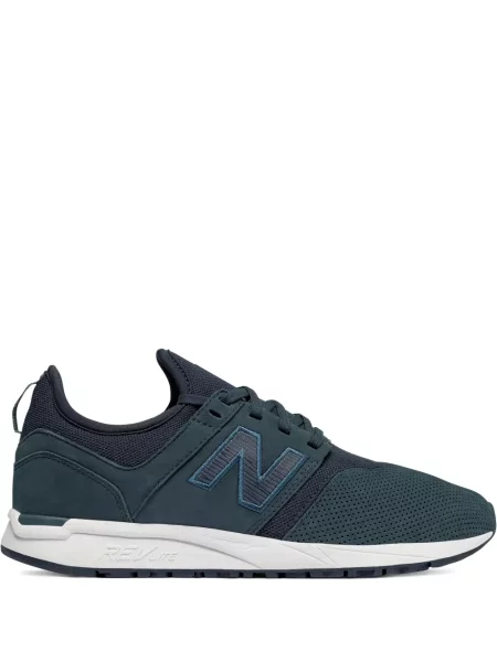 Sneakerși New Balance 574 cu autograf albastru