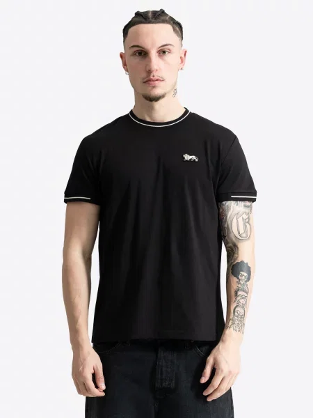 LONSDALE Tričko Cuffley' čierna