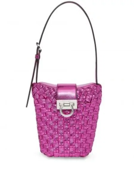 Geantă Ferragamo roz
