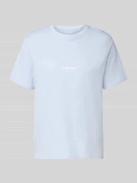 T-shirt z logo i okrągłym dekoltem Jack & Jones