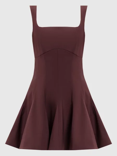 Сукня міні Simkhai бордова