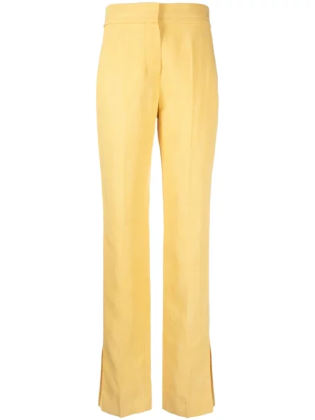 Kelnės Jacquemus geltona