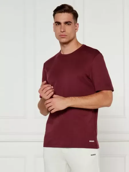 HUGO Tricou Dozy bordo