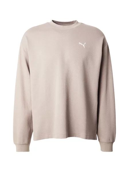 Puma hanorac pentru bărbați cu Essentials Elevated alb