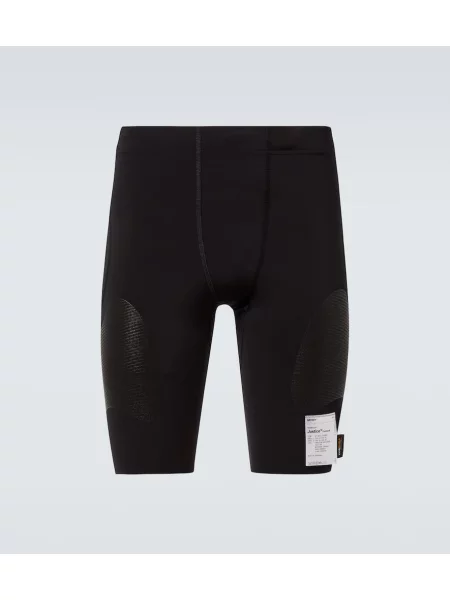 Pantaloni scurți Satisfy alergare negru