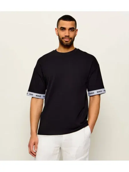 Hugo Bodywear Tricou TADE | Relaxed fit negru