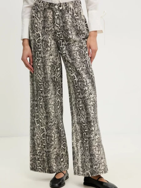 Answear Lab jeansy brązowy