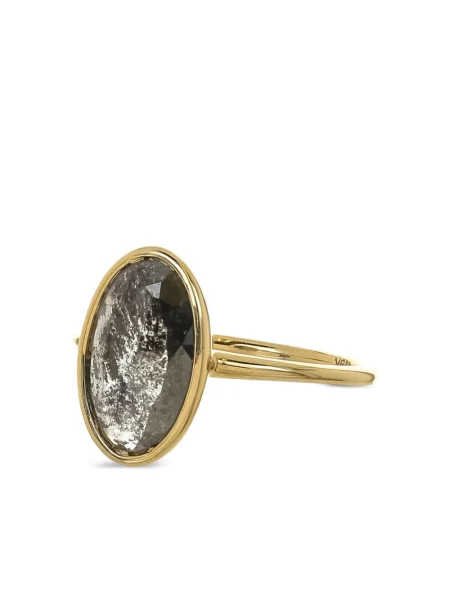 Skinny pierścionek Nimo With Love żółty