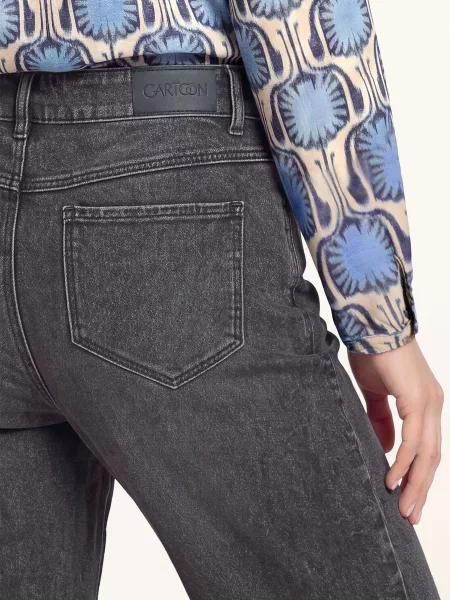 Cartoon Barrel Džíny dark grey denim šedé