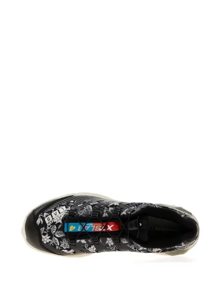 Sneakerși Salomon cu model floral cu imagine negru