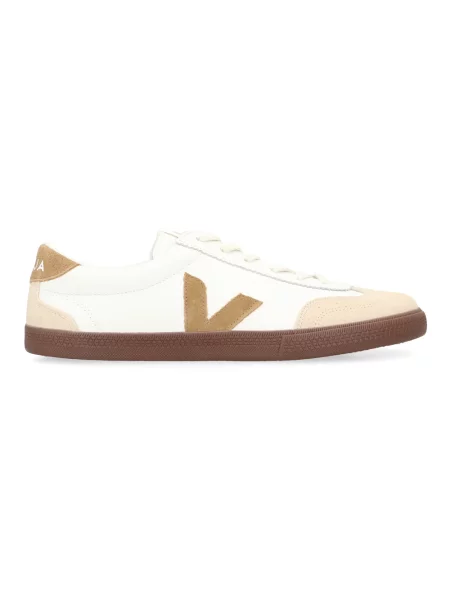Veja sneakersy skórzane Volley biały