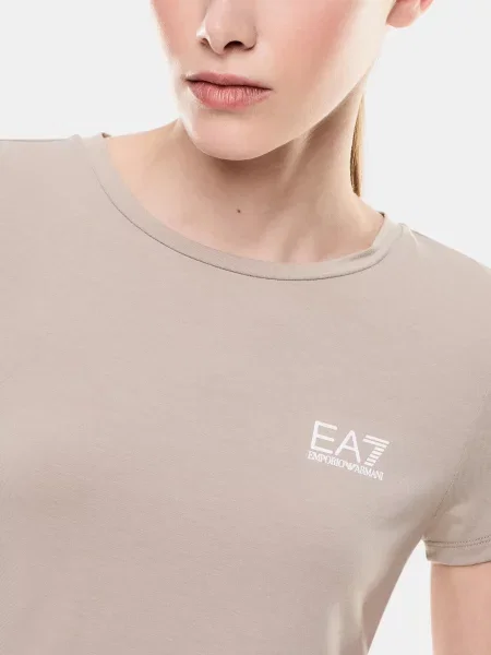 Футболка Ea7 бежевая