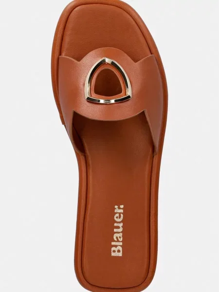 Кожаные шлепанцы Blauer