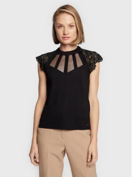 Bluză Morgan din dantelă negru