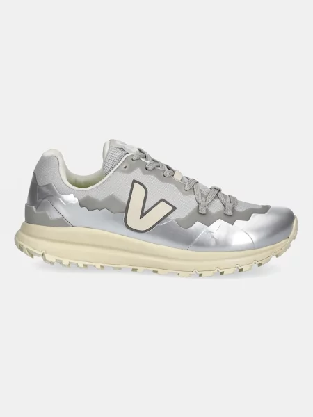 Кроссовки Veja серебряные