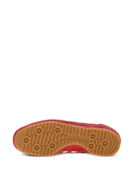 Sneakerși Adidas Gazelle din piele cu bretele albastru