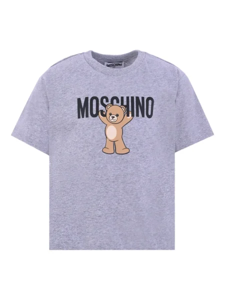 Koszulka dziecięca Moschino szara