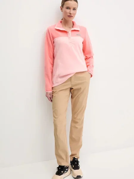 Columbia bluza sportowa Benton Springs wzorzysta różowy