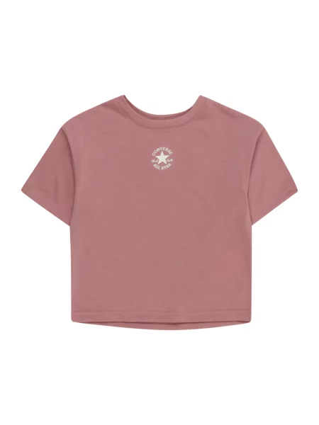 CONVERSE Tricou roz / roz pal / murdar alb