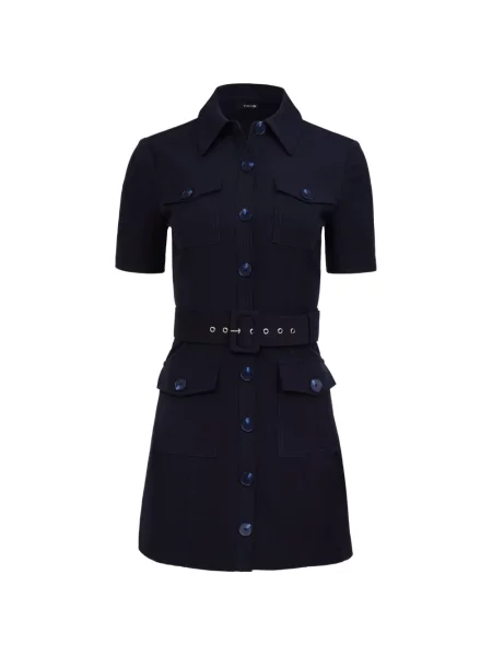 Pstryknąć sukienka Toccin garniturowa niebieska