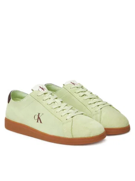 Calvin Klein Jeans Sneakersy Low Profile Cupsole Su zelená