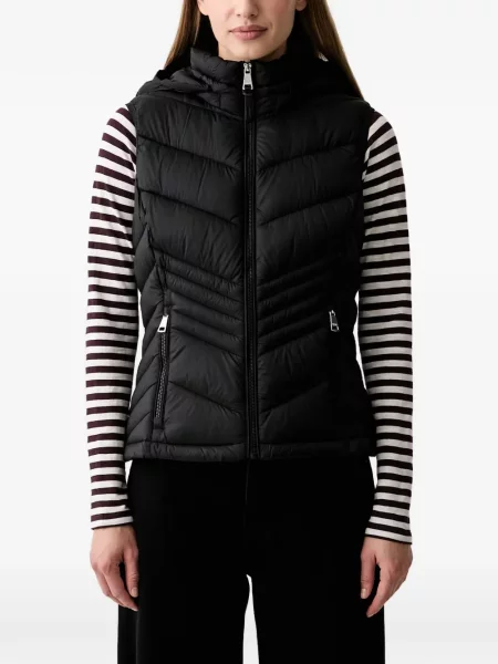 Vestă Dkny cu glugă negru