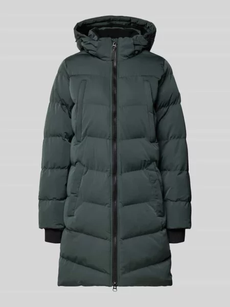 Kurtka w stylu puffer z błyskawiczny dwustronny model MAYSAY' Cars Jeans zielona