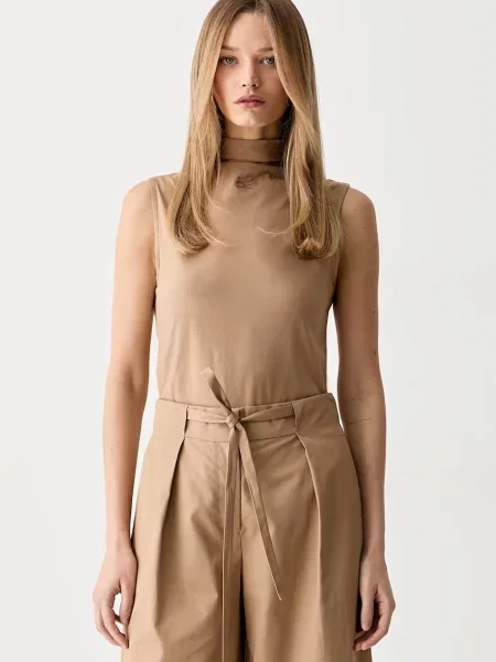 Karl Lagerfeld Top maro cappuccino bej