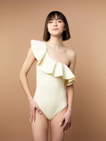 Купальник brabrabra молочний