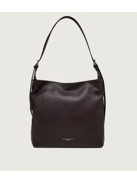 GIANNI CHIARINI De piele geantă pe umăr Barbara maro