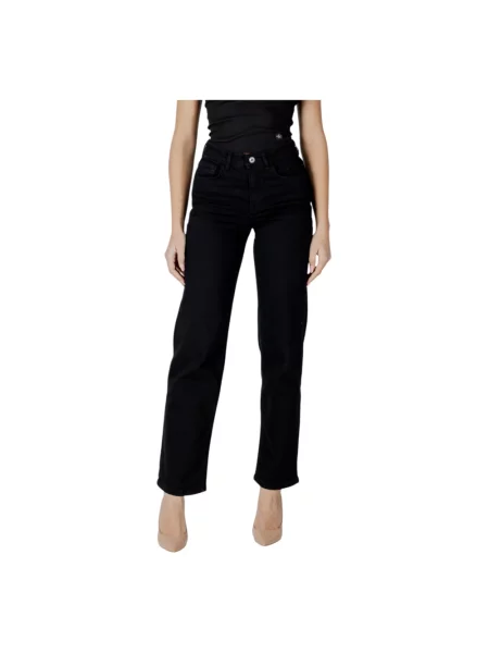 Proste jeansy Ichi czarne