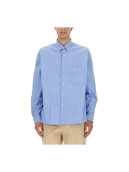 Koszula Lanvin casual niebieska