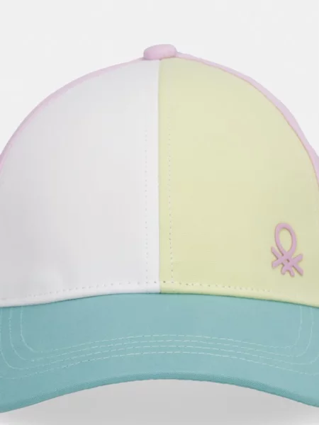 United Colors of Benetton baseballová čepice dětská růžová