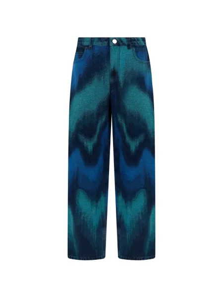 Blugi Alberta Ferretti albastru