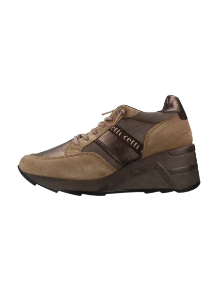 Sneakersy Cetti brązowe