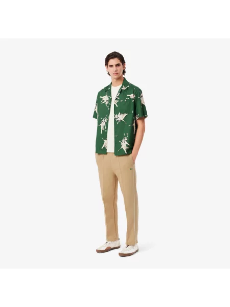 Спортивные штаны Lacoste бежевые