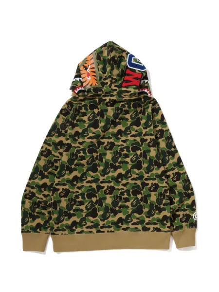 Hoodie A Bathing Ape® με σχέδιο παραλλαγής πράσινο