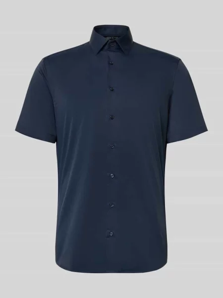 Koszula o kroju slim fit biznes z kołnierzykiem typu kent Jake*s