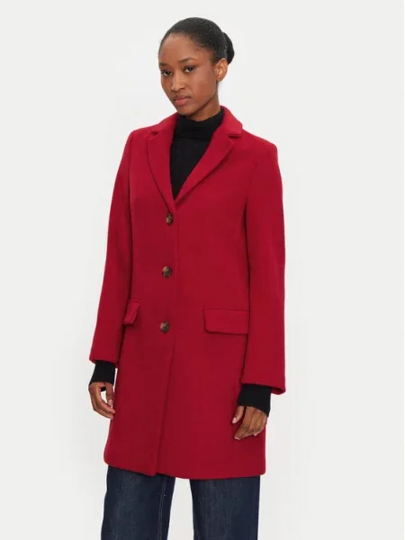 United Colors Of Benetton Вълнено палто виолетов